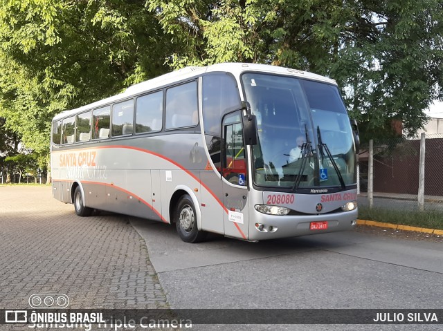 Viação Santa Cruz 208080 na cidade de São Paulo, São Paulo, Brasil, por JULIO SILVA. Número da foto: #10092938.