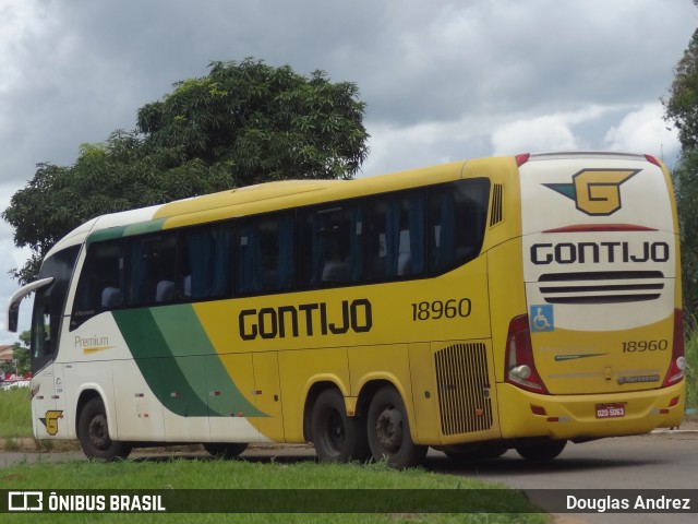 Empresa Gontijo de Transportes 18960 na cidade de Anápolis, Goiás, Brasil, por Douglas Andrez. ID da foto: 10093637.