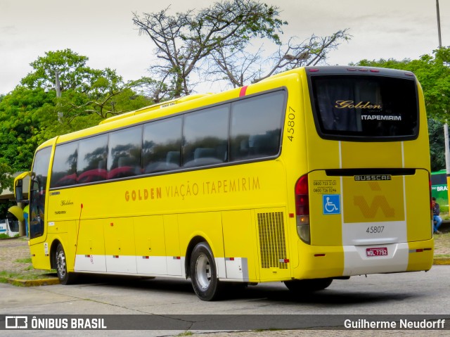 Viação Itapemirim 45807 na cidade de São Paulo, São Paulo, Brasil, por Guilherme Neudorff. Número da foto: #10093910.