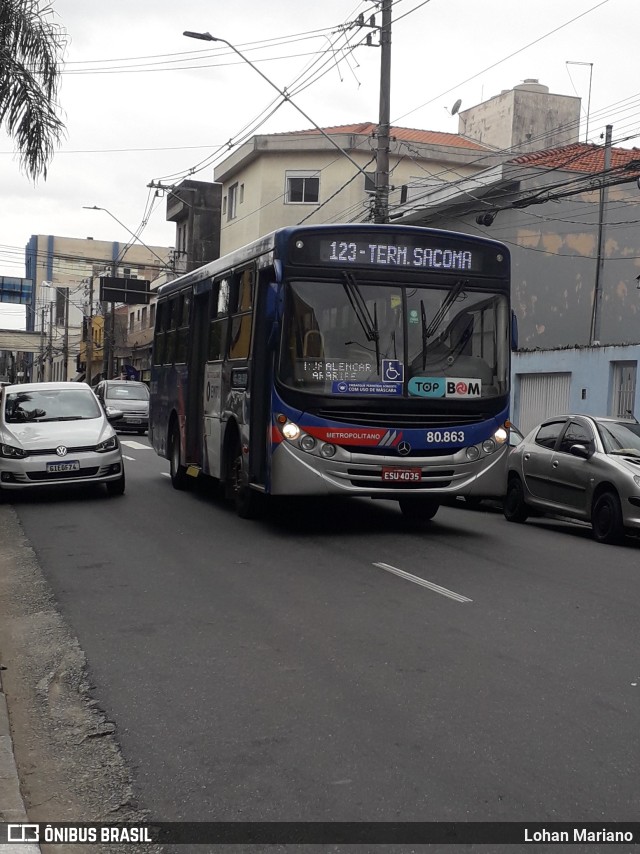 Next Mobilidade - ABC Sistema de Transporte 80.863 na cidade de São Caetano do Sul, São Paulo, Brasil, por Lohan Mariano. ID da foto: 10093168.