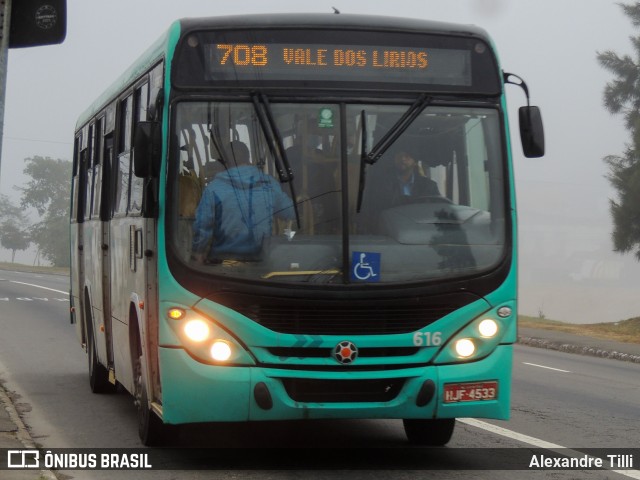 TUSMIL - Transporte Urbano São Miguel 616 na cidade de Juiz de Fora, Minas Gerais, Brasil, por Alexandre Tilli. Número da foto: #10096355.