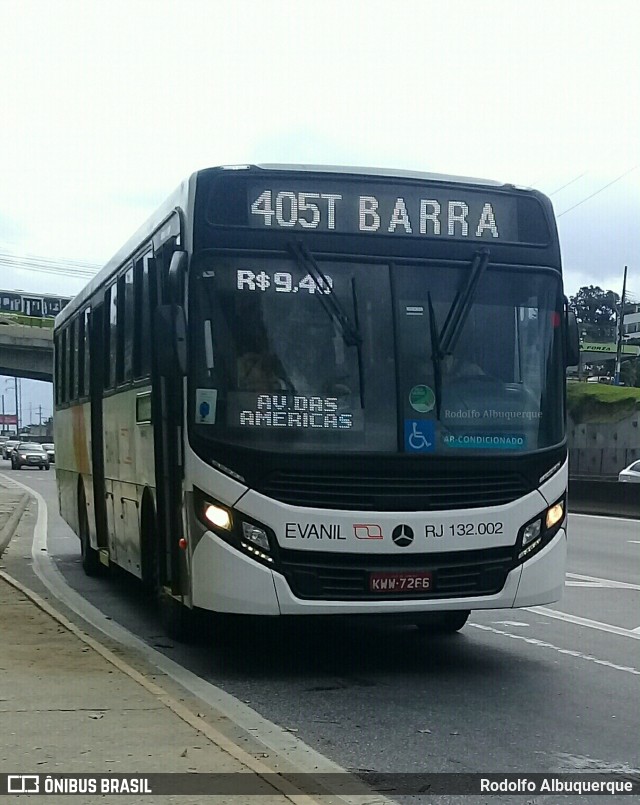 Evanil Transportes e Turismo RJ 132.002 na cidade de São João de Meriti, Rio de Janeiro, Brasil, por Rodolfo Albuquerque. ID da foto: 10096443.