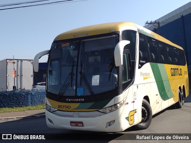 Empresa Gontijo de Transportes 18790 na cidade de São Paulo, São Paulo, Brasil, por Rafael Lopes de Oliveira. Número da foto: #10097450.