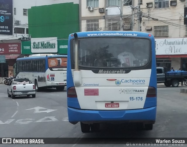 Viação Flecha Branca 15-176 na cidade de Cachoeiro de Itapemirim, Espírito Santo, Brasil, por Warlen Souza. Número da foto: #10097932.