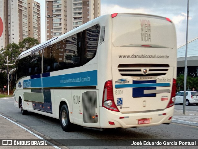 VIDA - Viação Danúbio Azul 18.004 na cidade de Jundiaí, São Paulo, Brasil, por José Eduardo Garcia Pontual. Número da foto: #10097048.