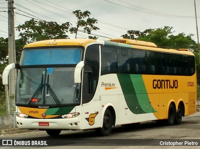 Empresa Gontijo de Transportes 17120 na cidade de Aracaju, Sergipe, Brasil, por Cristopher Pietro. ID da foto: 10097830.