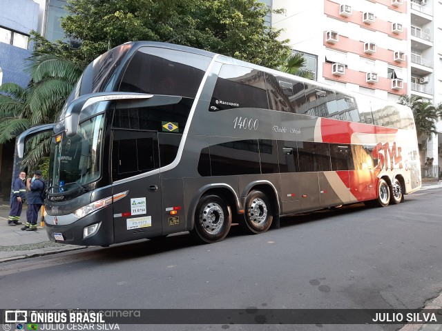 Style Bus 14000 na cidade de Porto Alegre, Rio Grande do Sul, Brasil, por JULIO SILVA. ID da foto: 10098907.