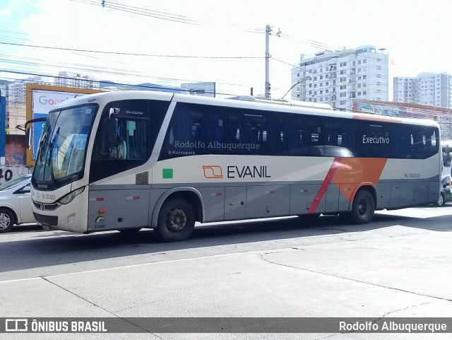 Evanil Transportes e Turismo RJ 132.023 na cidade de Nova Iguaçu, Rio de Janeiro, Brasil, por Rodolfo Albuquerque. Número da foto: #10096422.