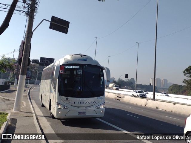 Viação Atibaia São Paulo 1120 na cidade de São Paulo, São Paulo, Brasil, por Rafael Lopes de Oliveira. Número da foto: #10097409.
