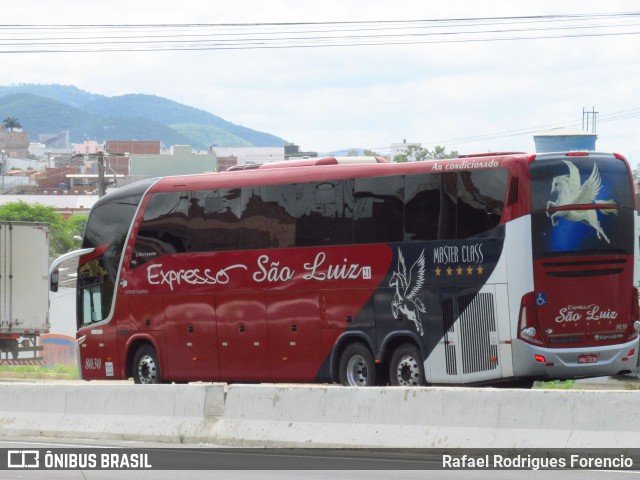 Expresso São Luiz 8030 na cidade de Caruaru, Pernambuco, Brasil, por Rafael Rodrigues Forencio. Número da foto: #10096274.