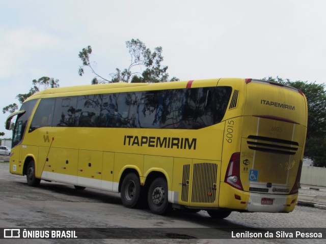Viação Itapemirim 60015 na cidade de Caruaru, Pernambuco, Brasil, por Lenilson da Silva Pessoa. Número da foto: #10097474.