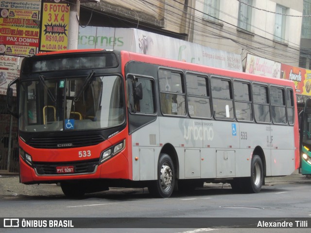 TUSMIL - Transporte Urbano São Miguel 533 na cidade de Juiz de Fora, Minas Gerais, Brasil, por Alexandre Tilli. Número da foto: #10096349.