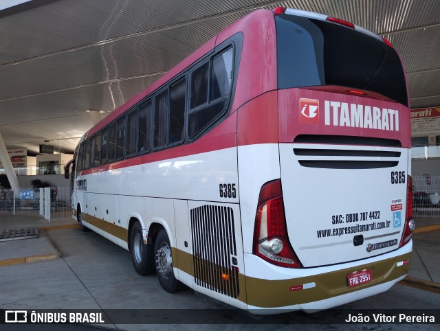 Expresso Itamarati 6385 na cidade de Fernandópolis, São Paulo, Brasil, por João Vitor Pereira. Número da foto: #10098429.