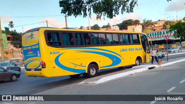 Viação Lírio dos Vales 8300 na cidade de Cariacica, Espírito Santo, Brasil, por Isack Rosario. ID da foto: 10095972.