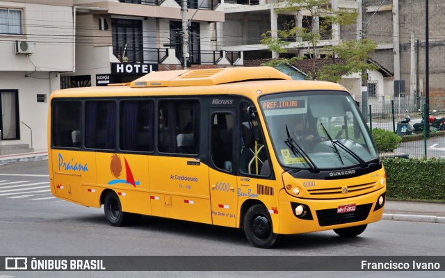 Viação Praiana 6000 na cidade de Balneário Camboriú, Santa Catarina, Brasil, por Francisco Ivano. ID da foto: 10097957.