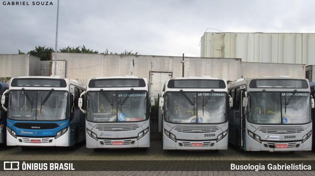 Leone Turismo 20208 na cidade de Guarulhos, São Paulo, Brasil, por Busologia Gabrielística. ID da foto: 10101668.