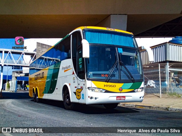 Empresa Gontijo de Transportes 14960 na cidade de Campinas, São Paulo, Brasil, por Henrique Alves de Paula Silva. ID da foto: 10101421.