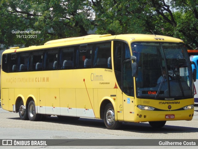 Viação Itapemirim 8861 na cidade de São Paulo, São Paulo, Brasil, por Guilherme Costa. Número da foto: #10101756.