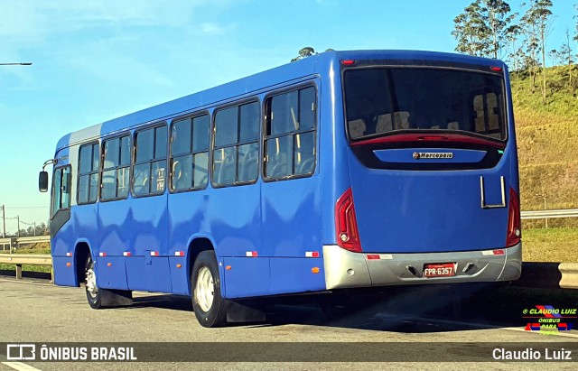 Ônibus Particulares 7577 na cidade de Ribeirão Pires, São Paulo, Brasil, por Claudio Luiz. Número da foto: #10100536.
