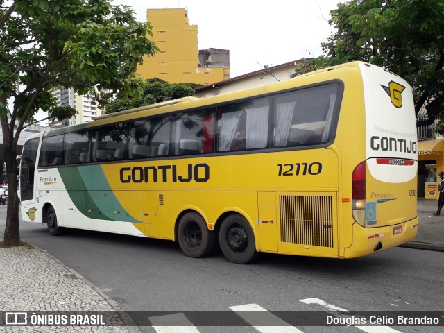 Empresa Gontijo de Transportes 12110 na cidade de Belo Horizonte, Minas Gerais, Brasil, por Douglas Célio Brandao. ID da foto: 10099684.