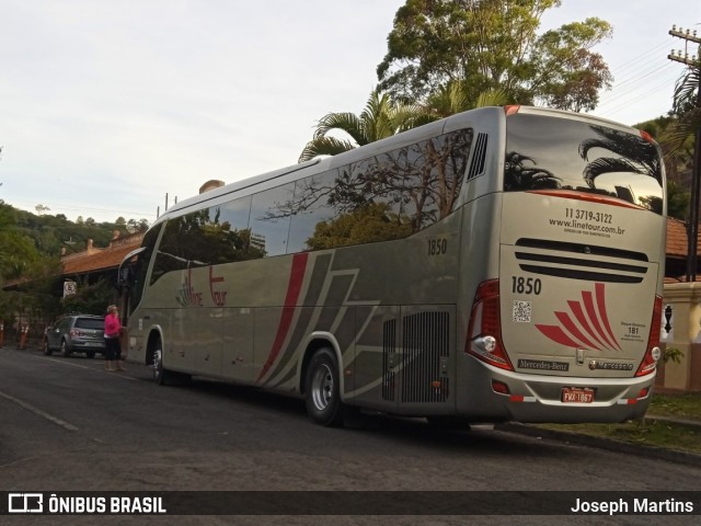 Expresso Line Tour 1850 na cidade de São Roque, São Paulo, Brasil, por Joseph Martins. Número da foto: #10100420.