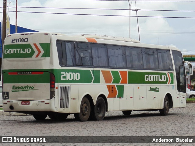 Empresa Gontijo de Transportes 21010 na cidade de Feira de Santana, Bahia, Brasil, por Anderson  Bacelar. Número da foto: #10101133.