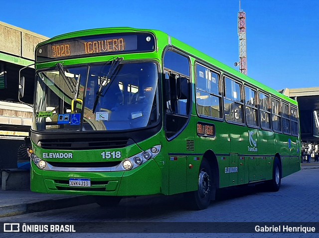 Viação Novo Retiro 1518 na cidade de Contagem, Minas Gerais, Brasil, por Gabriel Henrique. Número da foto: #10099563.