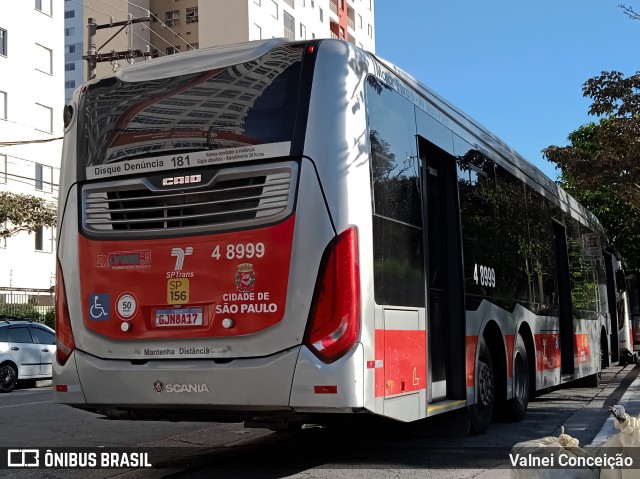 Express Transportes Urbanos Ltda 4 8999 na cidade de São Paulo, São Paulo, Brasil, por Valnei Conceição. Número da foto: #10101440.