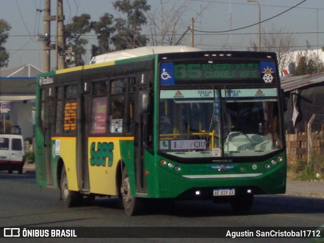 SAES - Sociedad Anonima Expreso Sudoeste 16 na cidade de Quilmes, Quilmes, Buenos Aires, Argentina, por Agustin SanCristobal1712. Número da foto: #10101817.