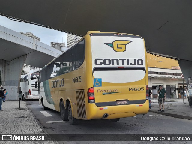 Empresa Gontijo de Transportes 14605 na cidade de Belo Horizonte, Minas Gerais, Brasil, por Douglas Célio Brandao. ID da foto: 10099645.