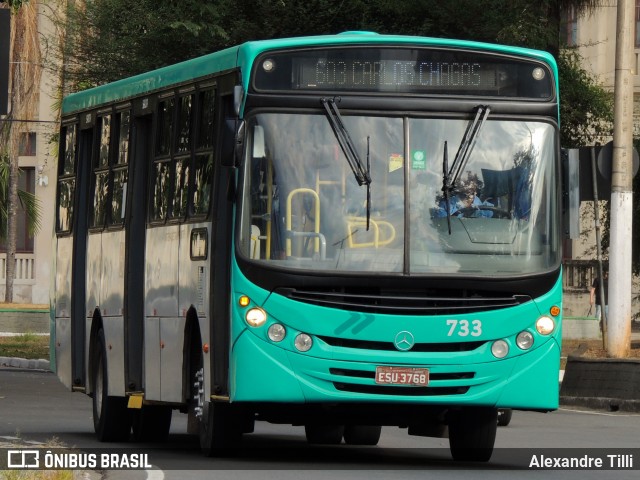 TUSMIL - Transporte Urbano São Miguel 733 na cidade de Juiz de Fora, Minas Gerais, Brasil, por Alexandre Tilli. Número da foto: #10100814.