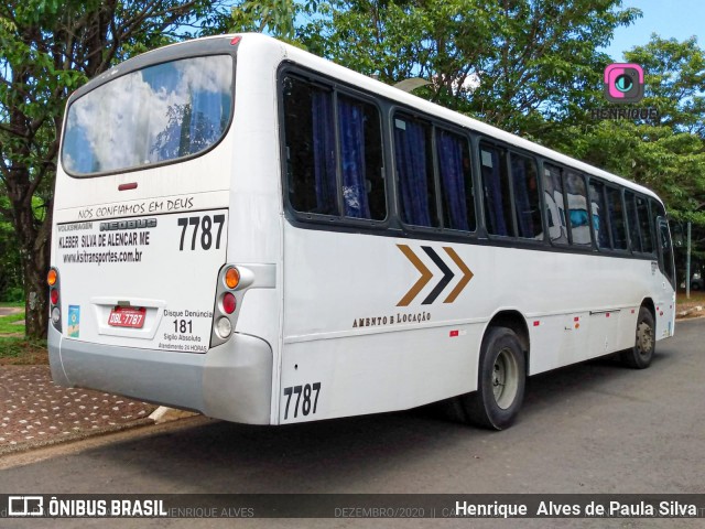 KSI Fretamento e Locação 7787 na cidade de Campinas, São Paulo, Brasil, por Henrique Alves de Paula Silva. Número da foto: #10101389.