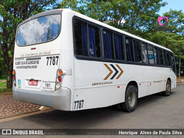 KSI Fretamento e Locação 7787 na cidade de Campinas, São Paulo, Brasil, por Henrique Alves de Paula Silva. ID da foto: 10101389.