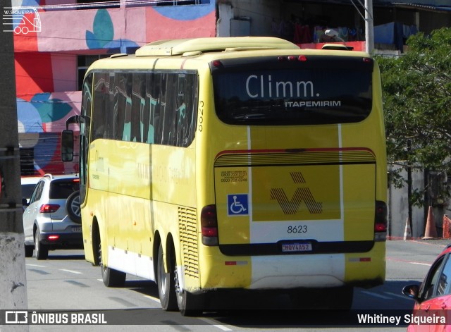 Viação Itapemirim 8623 na cidade de Vitória, Espírito Santo, Brasil, por Whitiney Siqueira. ID da foto: 10101200.