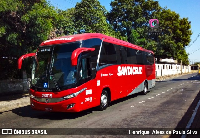 Viação Santa Cruz 23819 na cidade de Campinas, São Paulo, Brasil, por Henrique Alves de Paula Silva. ID da foto: 10101402.