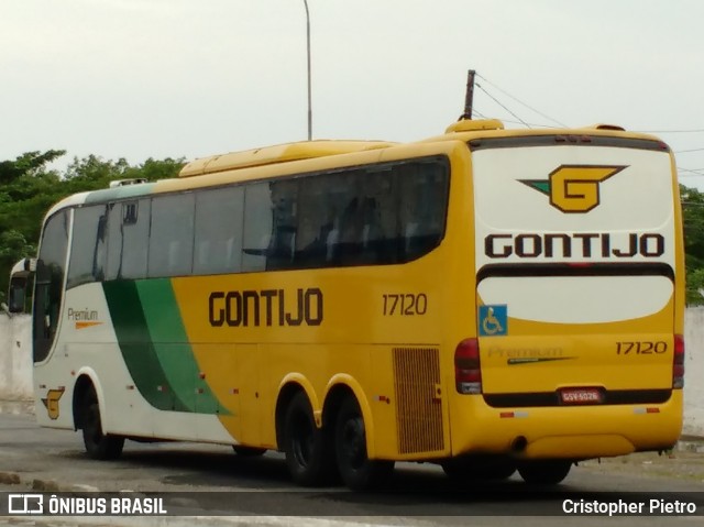 Empresa Gontijo de Transportes 17120 na cidade de Aracaju, Sergipe, Brasil, por Cristopher Pietro. ID da foto: 10099559.