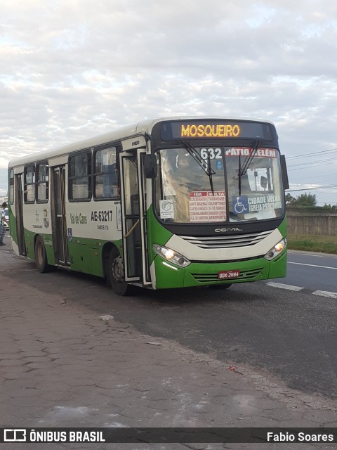 Transurb AE-63217 na cidade de Benevides, Pará, Brasil, por Fabio Soares. Número da foto: #10104808.