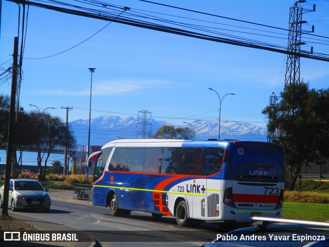 Pullman Link 723 na cidade de Rancagua, Cachapoal, Libertador General Bernardo O'Higgins, Chile, por Pablo Andres Yavar Espinoza. ID da foto: 10103652.