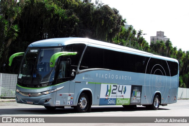 Viação Garcia 82015 na cidade de Curitiba, Paraná, Brasil, por Junior Almeida. Número da foto: #10103382.