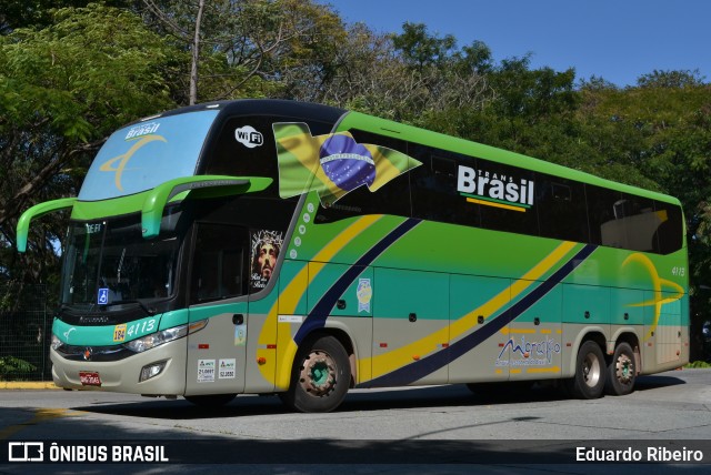 Trans Brasil > TCB - Transporte Coletivo Brasil 4113 na cidade de São Paulo, São Paulo, Brasil, por Eduardo Ribeiro. Número da foto: #10104473.