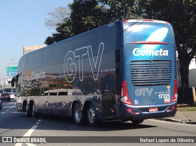 Viação Cometa 17325 na cidade de São Paulo, São Paulo, Brasil, por Rafael Lopes de Oliveira. Número da foto: #10102327.