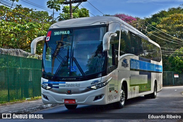 VIDA - Viação Danúbio Azul 19012 na cidade de São Paulo, São Paulo, Brasil, por Eduardo Ribeiro. Número da foto: #10104482.