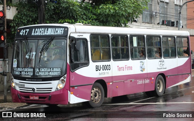 Transportes Canadá BU-0003 na cidade de Belém, Pará, Brasil, por Fabio Soares. Número da foto: #10104518.