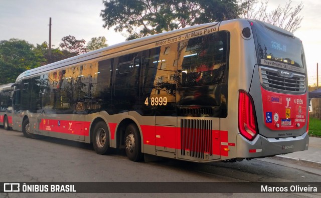 Express Transportes Urbanos Ltda 4 8999 na cidade de São Paulo, São Paulo, Brasil, por Marcos Oliveira. Número da foto: #10103735.