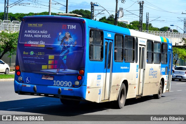 Concessionária Salvador Norte - CSN Transportes 10090 na cidade de Salvador, Bahia, Brasil, por Eduardo Ribeiro. Número da foto: #10104501.
