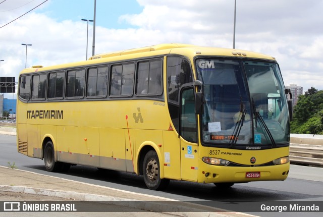 Viação Itapemirim 8537 na cidade de São Paulo, São Paulo, Brasil, por George Miranda. ID da foto: 10104037.