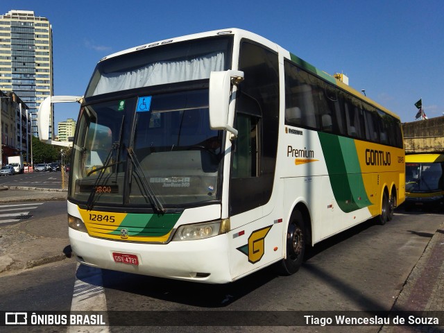 Empresa Gontijo de Transportes 12845 na cidade de Belo Horizonte, Minas Gerais, Brasil, por Tiago Wenceslau de Souza. Número da foto: #10104418.