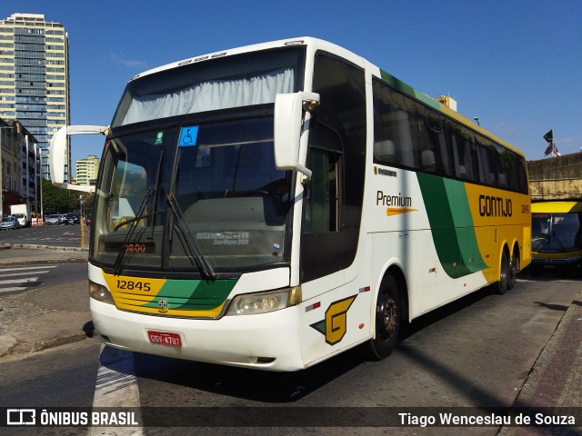 Empresa Gontijo de Transportes 12845 na cidade de Belo Horizonte, Minas Gerais, Brasil, por Tiago Wenceslau de Souza. ID da foto: 10104418.