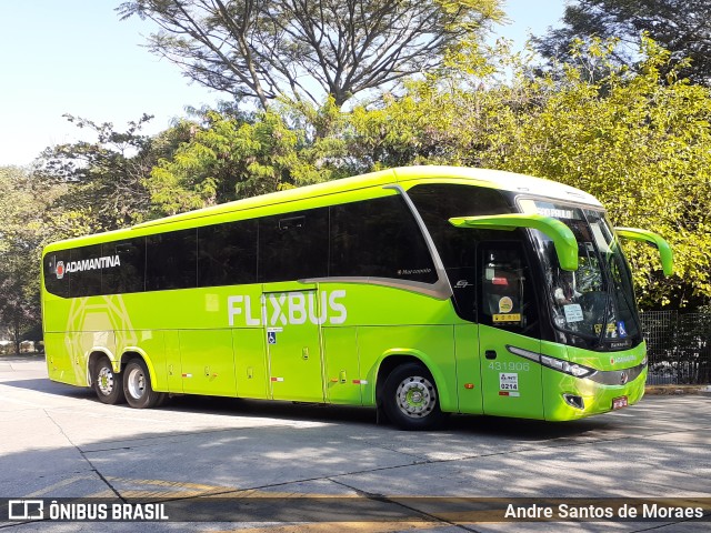 FlixBus Transporte e Tecnologia do Brasil 431906 na cidade de São Paulo, São Paulo, Brasil, por Andre Santos de Moraes. ID da foto: 10103730.