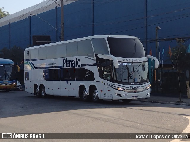 Planalto Transportes 2563 na cidade de São Paulo, São Paulo, Brasil, por Rafael Lopes de Oliveira. ID da foto: 10102284.